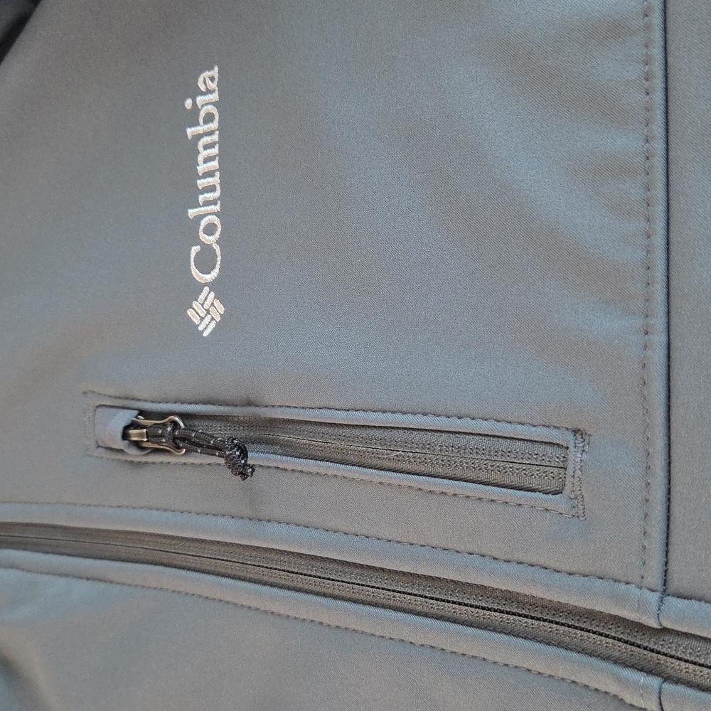 Columbia Ascender Mens M  Soft Shell Jacket.  Graphite Gray. Ultimate Warmth - Picture 6 of 16